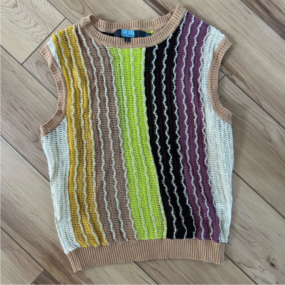 Anthropologie Eva Franco Sleeveless Sweater Knit Tank